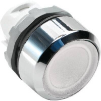Кнопка MP1-21C прозрачная только корпус с подсветкой без фиксации ABB