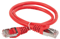 Коммутационный шнур (патч-корд), кат.5Е FTP, 1м, красный ITK