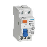 УЗО NL1-63 6kA 2P 40A 30mA тип AC (DB) CHINT