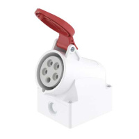 Розетка настенная IP44 16A 3P+E+N 400В DKC