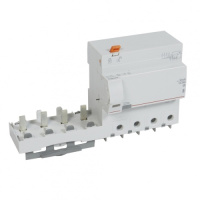 Дифференциальный блок DX3 - тип Hpi - 30 мА - 4П - 400 В~ - 125 А - 6 модулей Legrand