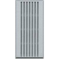 Колокольчик бронзовый 12A 80 дБ Bticino Axolute Алюминий