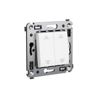 Диммер кнопочный в стену, "Avanti", "Белое облако" DKC