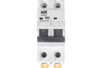 Автоматический выключатель 2P 32A (B) 6kA IEK M06N ARMAT