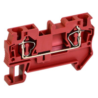 Клемма пружинная КПИ 2в-4 41А красный IEK