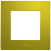 Рамка 1-постовая Legrand Etika Зеленый папоротник