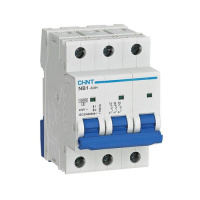 Автоматический выключатель NB1-63H 3P 25A 10кА (D) CHINT