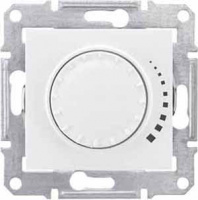 Светорегулятор поворотно-нажимной емкостной 25-325 Вт Schneider Electric Sedna Белый
