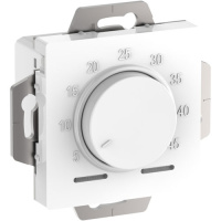 Термостат электронный теплого пола с датчиком от +5 до +45°C 10A Schneider Electric AtlasDesign Белый