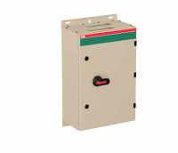 Рубильник в боксе OT200KLCC3TZ до 200А(АС23A) 3-полюсный, 2НО+1НЗ доп.контакт, под фланцы C ABB