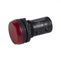 Osmoz индикаторная лампа моноблочная 230В красная Legrand