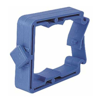 ED45P10 Пластиковый зажим для фиксации в шкафу кабеля диам. до 55мм ABB