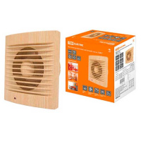 Вентилятор бытовой настенный 148мм 25W 280м3/ч 46Дб IP34 сосна TDM ЭКО 150 С