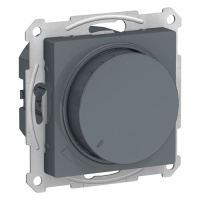 Светорегулятор (диммер) повор-нажим LED RC 400Вт механизм Schneider Electric AtlasDesign Грифель