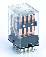 Реле промежуточное 4 конт. с LED инд. 5А 12В DC DEKraft ПР-102