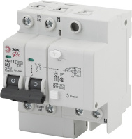 Дифференциальный автомат 1P+N 63A (C) 4,5kA тип AC 30mA Эра Pro АВДТ2