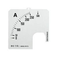 Шкала для амперметра SCL-A5-300/72 ABB