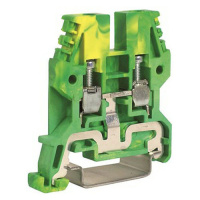 TEO.4(Ex), зажим для заземления желт.зелен 4 кв.мм DKC