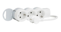Удлинитель 3 розетки с заземлением с кабелем длиной 3 м Legrand Стандарт