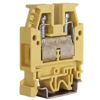 Проходной зажим бежевый 10 кв.мм DKC CBD.10