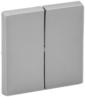 Клавиша 2-ая Legrand Valena Life Алюминий
