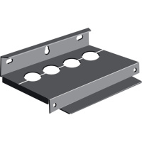 Фланец OEZXP24R, 400x230(фланец2) с круглыми отверстиями для рубильников в металлическом боксе ABB