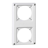 Лицевая панель - P17 Tempra Pro - 220x125 - 2 розетки 16 A Legrand