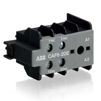 Контакт дополнительный фронтальный 2НО для B6, B7 ABB CAF6-20E