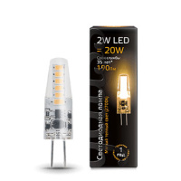 Лампа светодиодная капсульная G4 220-240В 2Вт 2700К Gauss Лампа светодиодная капсульная G4 220-240В 2Вт 2700К Gauss
