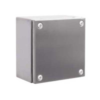 Сварной металлический корпус CDE из нержавеющей стали (AISI 304), 150 x 150 x 80 мм DKC