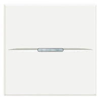 Переключатель перекрёстный 1P 16A винтовой зажим 2 мод Bticino Axolute Axial Белый