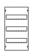 Модуль для устройств на DIN125мм 450х250х120мм, 3ряда/36мод ABB