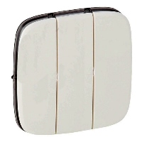 Клавиша 3-ая Legrand Valena Allure Алюминий