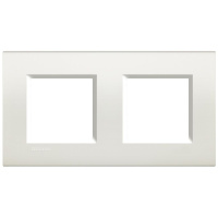 Рамка прямоугольная 2+2 мод Bticino Living Light Белый