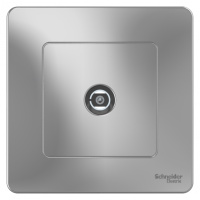 Розетка TV скрытой установки Systeme Electric Blanca Алюминий