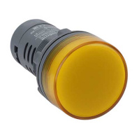 Systeme Electric Лампа сигнальная SB7 моноблочная 22мм желтая LED 24В DC