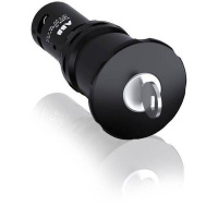 Кнопка аварийной остановки CE4K1-10B-11 черная диам. 40 мм отп. ключом ABB