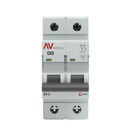 Автоматический выключатель 2P 6A C 6kA EKF Averes AV-6 DC