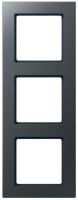 Рамка 3-постовая Jung A creation Антрацит