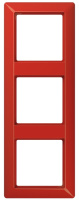 Рамка 3-постовая Jung AS 500 Красный