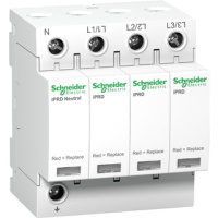 Ограничитель перенапряжений 3P+N T2 TT & TN-S Schneider Electric Acti9 iPRD42