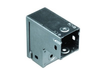 Угол вертикальный ввниз 90С глуxой 50x50мм 0,8мм оцинкованная сталь DKC S5