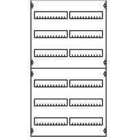 Панель распределительная EDF для модульных устройств 900х500мм DIN125мм, 6рядов/144мод ABB