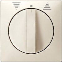 Накладка выключателя кнопочного с фиксатором положения для жалюзи/рольставней Merten System Design Бежевый