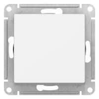 Переключатель 1-клавишный сх.6 10AX механизм Schneider Electric AtlasDesign Белый