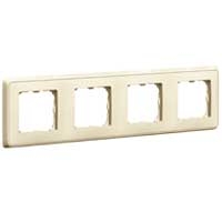 Рамка 4-постовая Legrand Cariva Слоновая кость