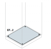 Фланец кабельных вводов/панель нижняя сплошная 800x400мм ABB IS2