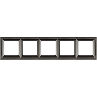 Рамка 5-постовая Jung Eco Profi DECO Антрацит