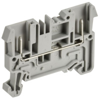 ARMAFIX Клемма пруж. CX2,5-2B 2,5мм2 серая IEK