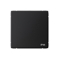 ARTGALLERY 1-клавишный ПЕРЕКЛЮЧАТЕЛЬ IP44, 10АХ, механизм, КАРБОН